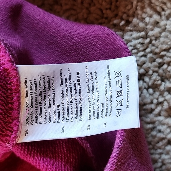 Helly Hansen Pink sweater sz lg - Picture 3 of 4